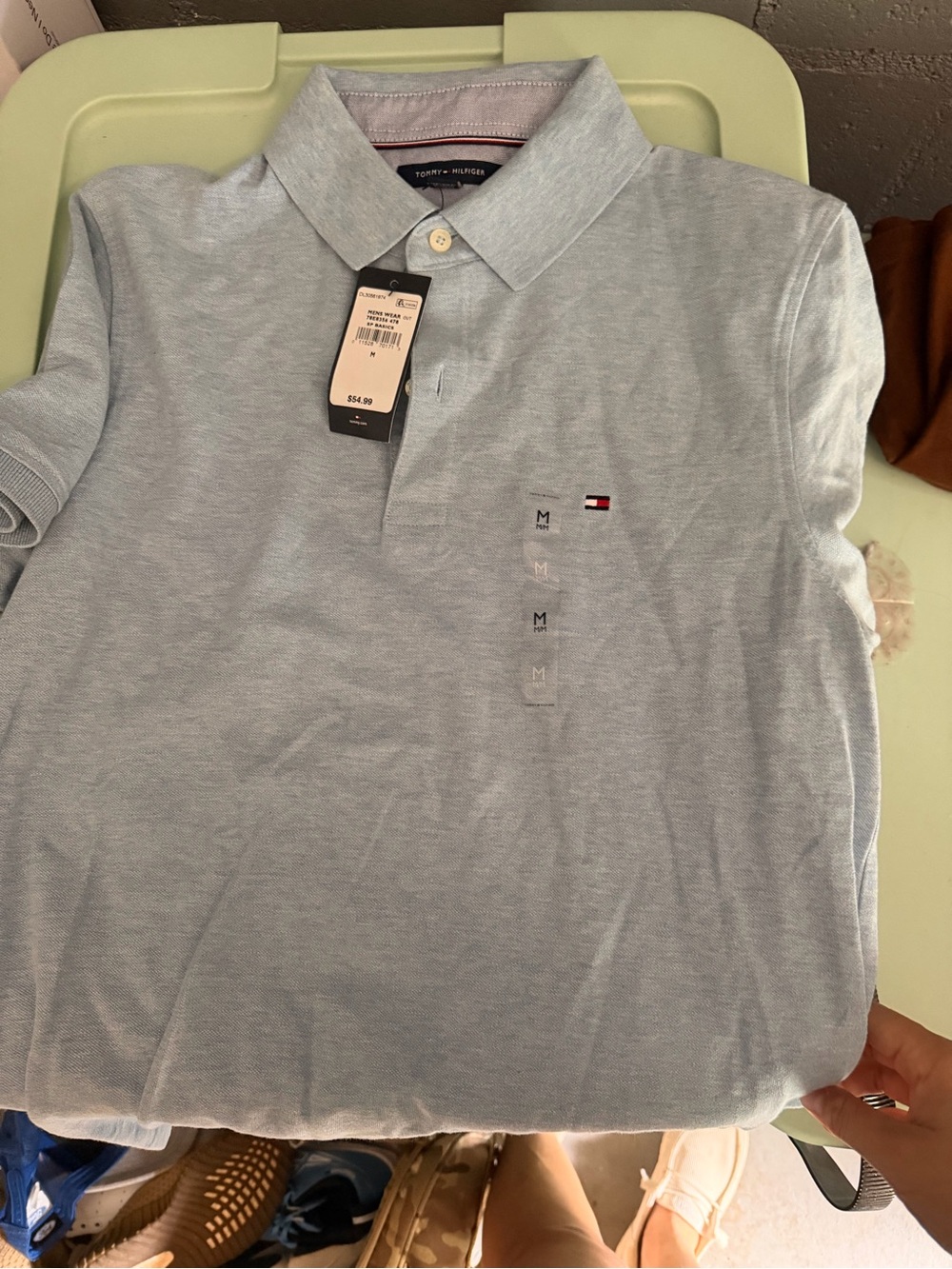 Asics Light Blue Men’s Polo Shirt
